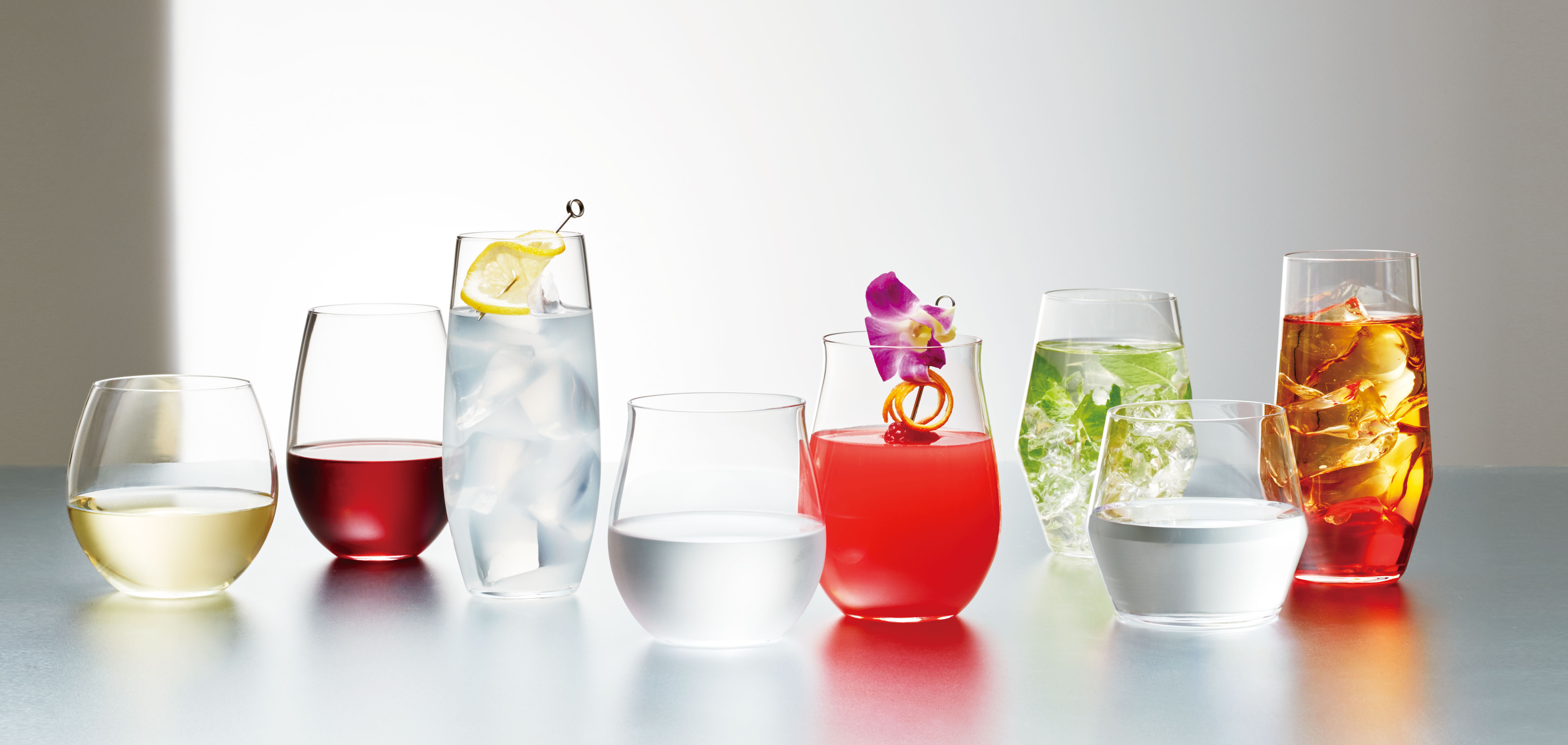 Stackable Everyday Glasses by Toyo-Sasaki Glass